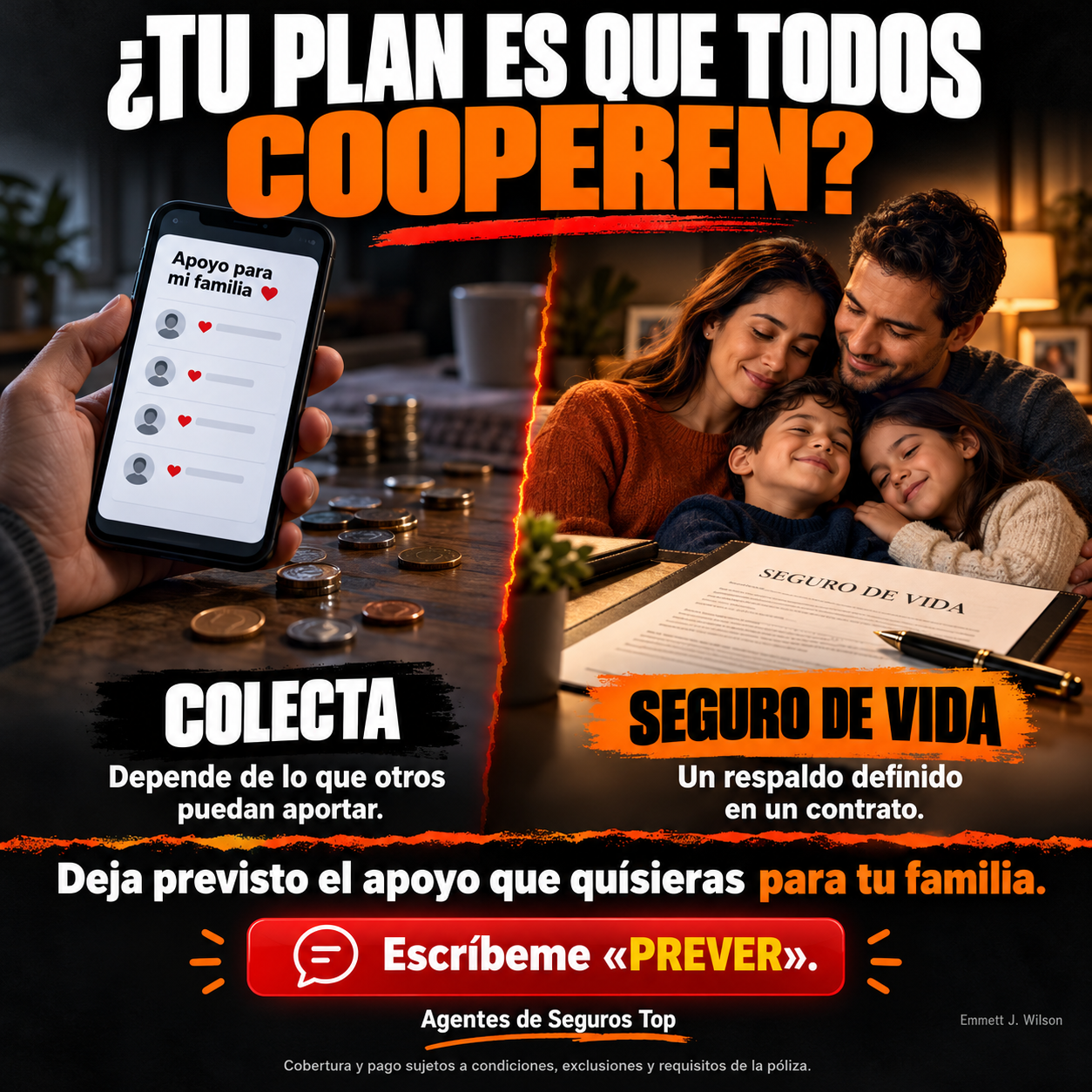 Que el apoyo no dependa de una colecta